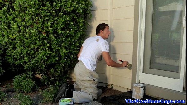 Sixpack-Hengst fickt Jock nach dem Blowjob in den Arsch