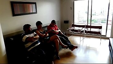 THERE'S NOTHING ON THE TV, SO I FUCKED THE PLUMBER AND MY HUSBAND'S FRIEND FUCKING FLOWER WE DID