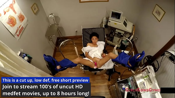 桑德拉·查佩尔 (Sandra Chappelle) 的妇科检查由坦帕医生和护士莉莉丝·罗斯 (Lilith Rose) 拍摄，@GirlsGoneGyno - 坦帕大学体检