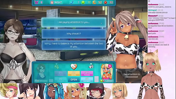 VTuber LewdNeko suona Huniepop 2: Doppio appuntamento parte 4
