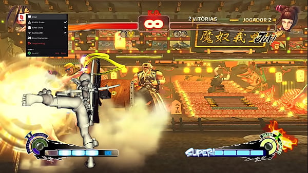 Scherzo nudo, Street Fighter 4 online com mod ksksksk