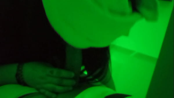 The owner of the nightclub sucked my cock in a private room, she has a very deep throat!