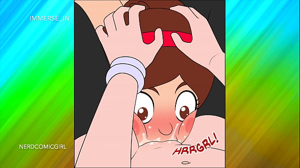 Parodie-Cartoon-Porno „Gravity Falls“ (Teil 3): Anal, Muschi lecken, Creampie lutschen, Vaginalsex mit zwei Mädchen