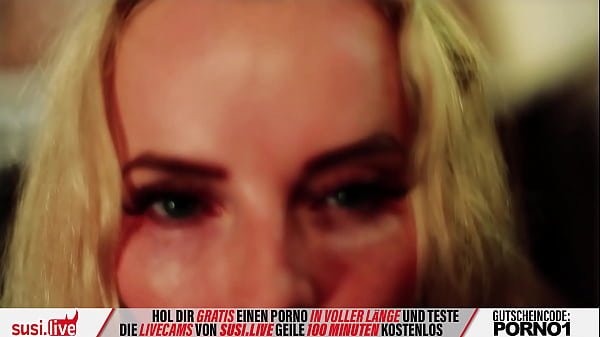 Heißer Striptease von der blonden Susi.Live-Camgirl! Sie zeigt dir alles!