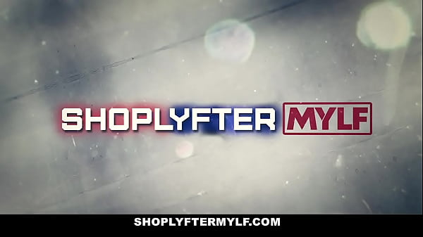 Gorgeous MILF thief Sunny Lane was caught hiding something in her undies and got fucked and interrogated by a horny cop.