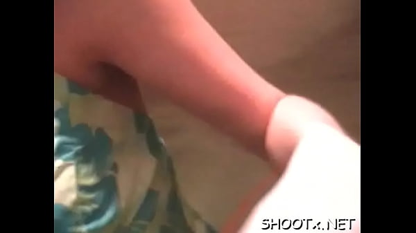 Sassy brunette teen Tanya'_s cuchy filled with love stick