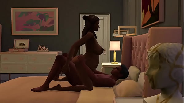 Hermano bantú abrazó a su delgada cuñada