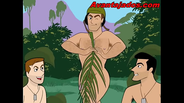 O sargento irritado no desenho animado gay