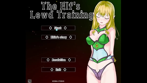 Gameplay The Elf&rsquo_s lewd Training #1 The Elf Queen and the Wizard