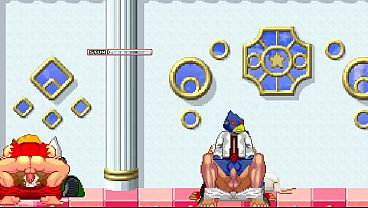 MUGEN: Ryu &amp_ Ken Masters VS Fox McCloud &amp_ Falco Lombardi