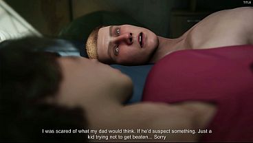 Game: FindingBuddies, Chapter 7 - He comforted his friend with a blowjob and helped him relax (English voiceover)