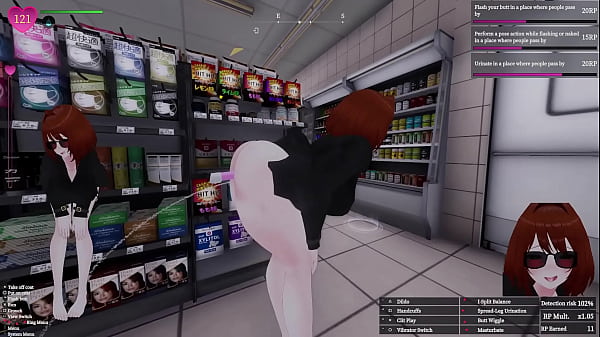 Secret Flasher Manaka - Misión: [Tienda de conveniencia 100%] sin censura, exhibicionismo