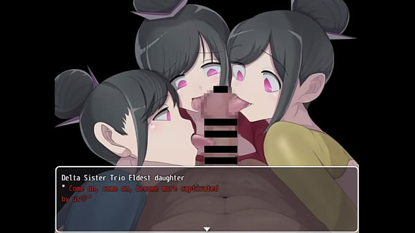 Hero_i has his dick licked by 3 girls at the same time - Villainess Quest 2 - Part 8