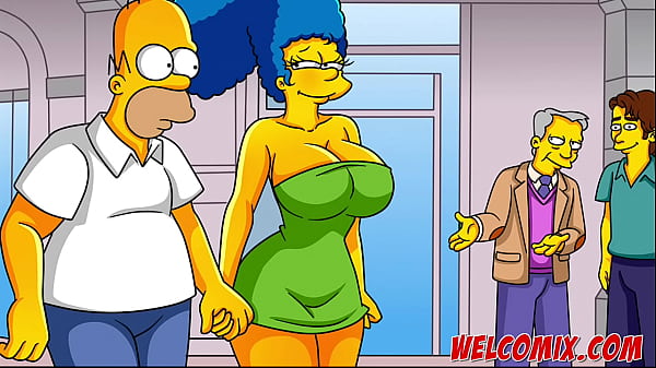 La MILF più sexy della città! I Simptoons, i Simpson hentai
