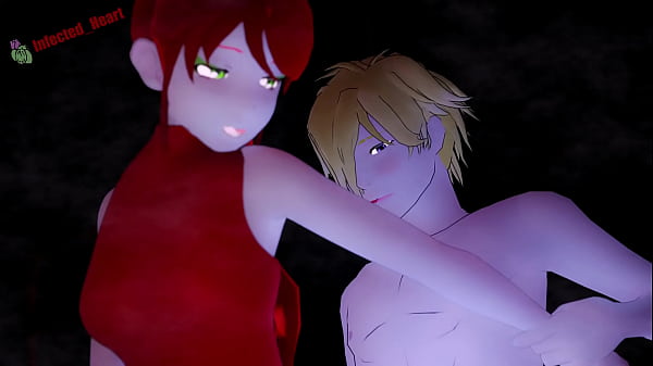 Jaune et Pyrrha Sexe Anal