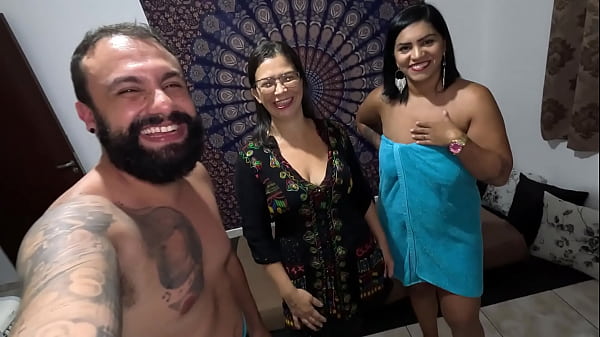 Aventuras do Casal Mattos - We went to Espa&ccedil_o Salvaley to be guided in tantric sex until reaching orgasm