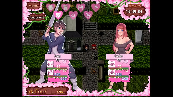 Harem In Another World [Harem Hentai Game] Ep.3 the farmer'_s daughter is playing with furry and cock dildo !