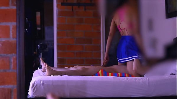 The stepmother and the student shared a mischievous smile in the hallway.