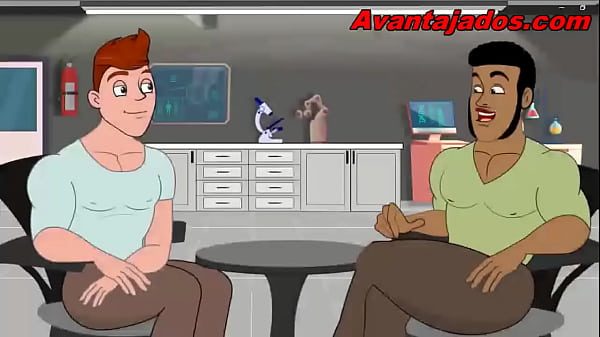 Desenho animado AI gay