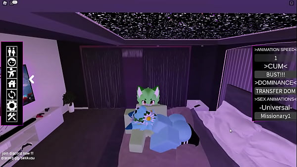 Roblox furro sucks his friend's penis