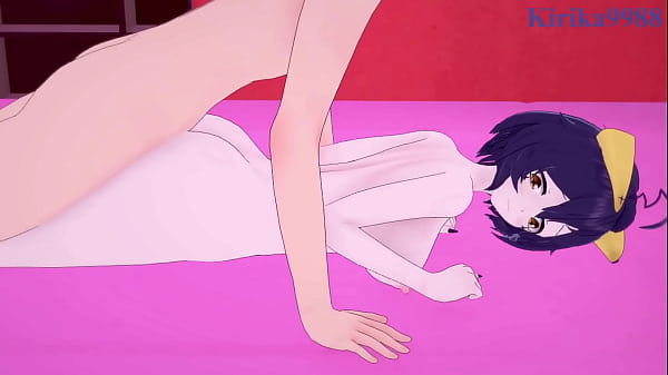 Magia Baiser (Utena Hiiragi) e Haruka Hanabishi (Magia Magenta) sesso intenso. - Mahou Shoujo ni Akogarete Hentai