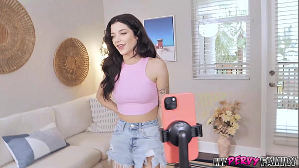 Wanna Be Influencer Babe Wants Stepbro'_s BIG Juicy Cock - Jade Maris - MyPervyFamily