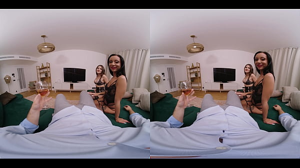 Threesome with My Girlfriend'_s Friend - Virtual Real Porn
