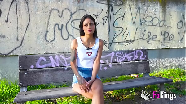 Sexy latina Teen enjoys herself