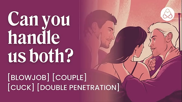 I watch my naughty assistant suck my husband'_s dick | Husband shares wife | Amateur blowjob | Cuckold real couple