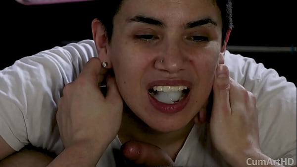 POV Blowjob &amp_ Cum Swallow to the rythm of NIN