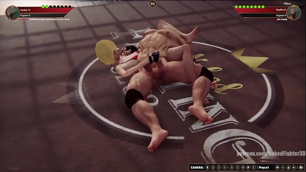 Vera VS Vilkor (Naked Fighter 3D)