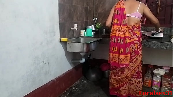 Red saree Kitchen Sex In Sonali (Official Video By Localsex31)