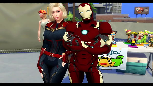 Hentai Parodia Epi 13 Capitana Marvel Follada Por Iro Man Marvel Porn Hermosa rubia que se volvió adicta a las grandes pollas con superpoderes de perversión