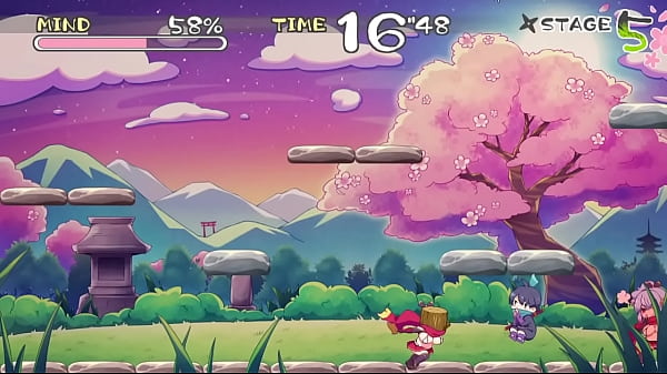 kunoichi naughty techniques keep away game gameplay 2