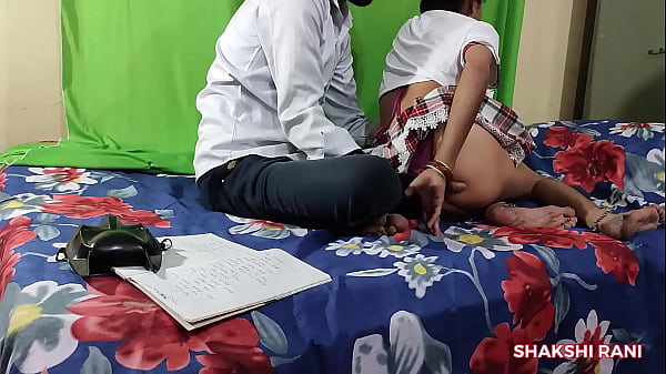 Indischer Nachhilfelehrer mit Schüler Hindi Desi Chudai