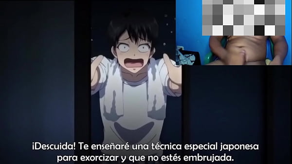 Ein langer Handjob beim Anschauen von Hental. Du wirst nicht glauben, was passiert ist