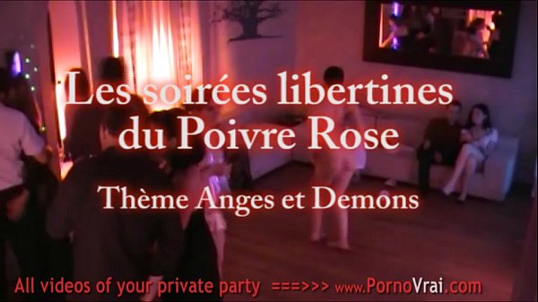 Spy cam at french private party! Spy camera in private evening.